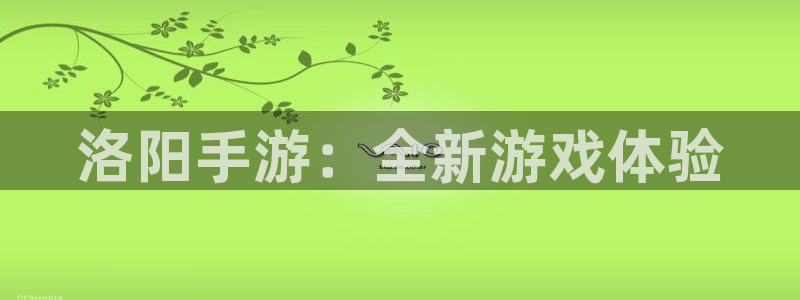 28大神预测吧：洛阳手游：全新游戏体验